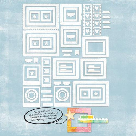 49 And Market Die-Cuts-Frames, Irresistible