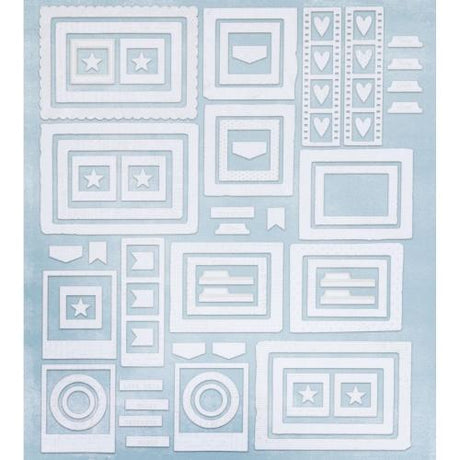 49 And Market Die-Cuts-Frames, Irresistible