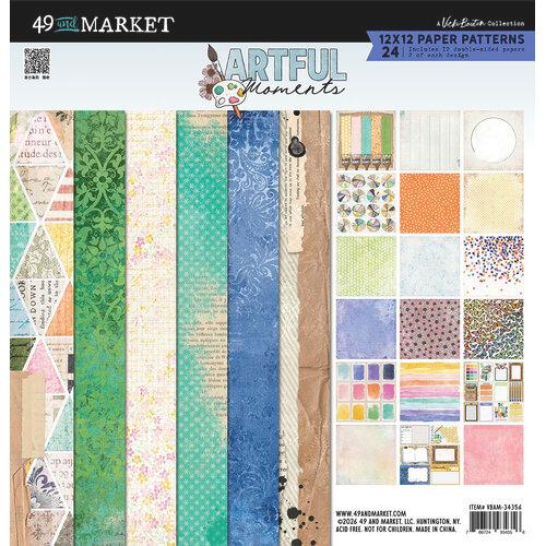 49 And Market Paper Pad 12"X12"-Artful Moments - Postage as per Actual