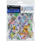 49 And Market Ephemera Bits-Icons And Titles, Artful Moments