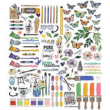 49 And Market Ephemera Bits-Icons And Titles, Artful Moments