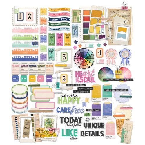 49 And Market Die-Cuts-Journaling Bits, Artful Moments