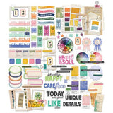 49 And Market Die-Cuts-Journaling Bits, Artful Moments