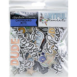 49 And Market Chipboard Set-Bits, Artful Moments
