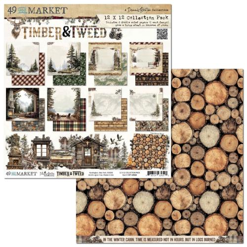 49 And Market Collection Pack 12"X12"-Timber And Tweed - Postage as per Actual