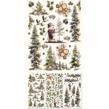 49 And Market Blendable Rub-On Transfer Set 6"X12"-Timber And Tweed - Postage as per Actual