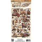 49 And Market Laser Cut Outs-Elements, Timber And Tweed - Postage as per Actual