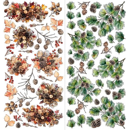49 And Market Laser Cut Outs-Floral, Timber And Tweed - Postage as per Actual