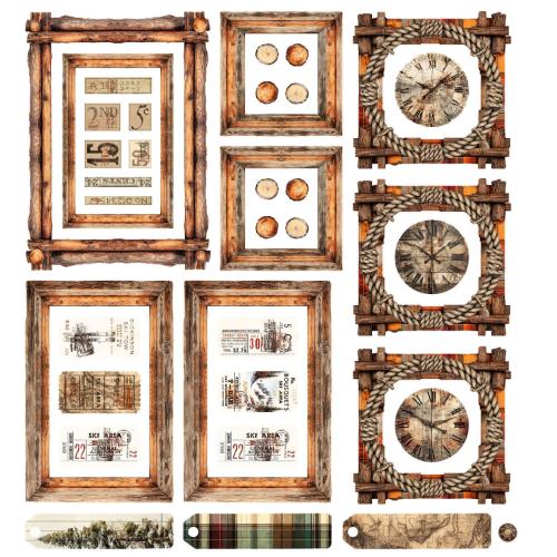 49 And Market Ephemera & Frames-Timber And Tweed