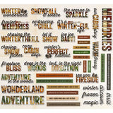 49 And Market Chipboard Set-Sentiments, Timber And Tweed