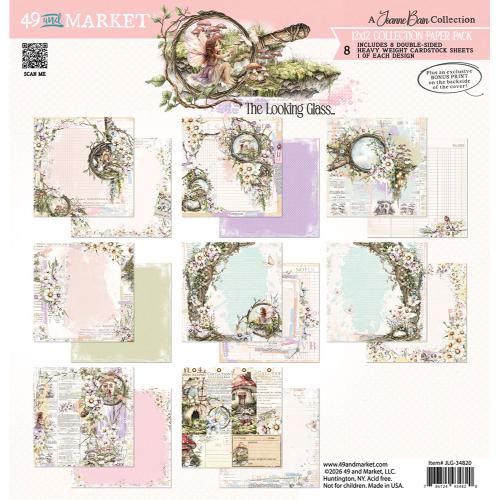 49 And Market Collection Pack 12"X12"-The Looking Glass - Postage as per Actual