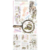 49 And Market Blendable Rub-On Transfer Set 6"X12"-The Looking Glass - Postage as per Actual