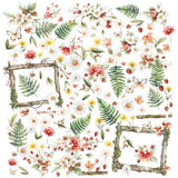 49 And Market Laser Cut Outs-Wildflowers, The Looking Glass - Postage as per Actual