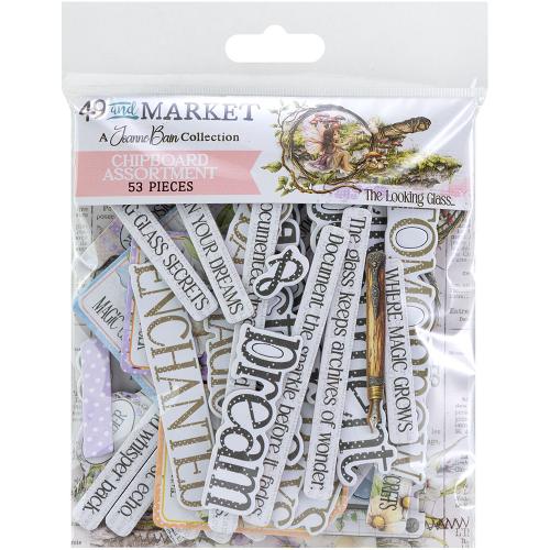 49 And Market Chipboard Set-The Looking Glass
