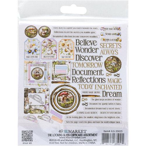 49 And Market Chipboard Set-The Looking Glass