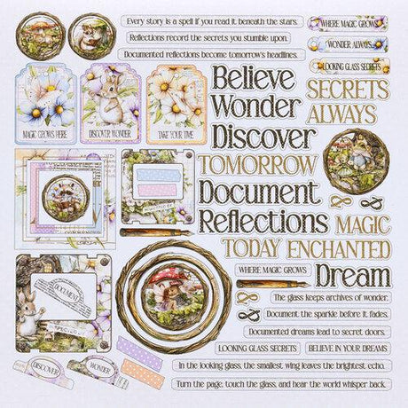 49 And Market Chipboard Set-The Looking Glass