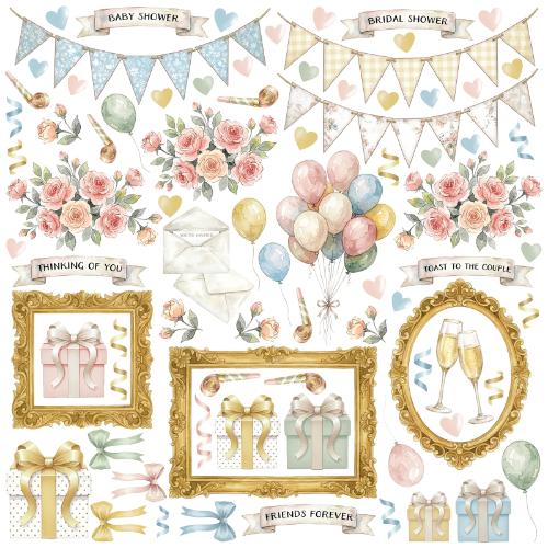 49 & Market All-In-One Kit-Confetti Moments - Postage as per Actual