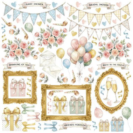 49 & Market All-In-One Kit-Confetti Moments - Postage as per Actual