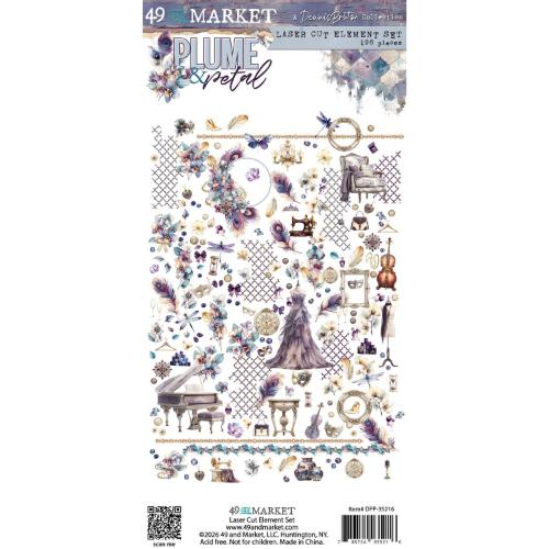 49 And Market Laser Cut Outs-Plume & Petal - Postage as per Actual