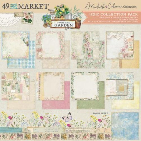49 and Market Collection Pack 12"X12"-From the Garden - Postage as per Actual