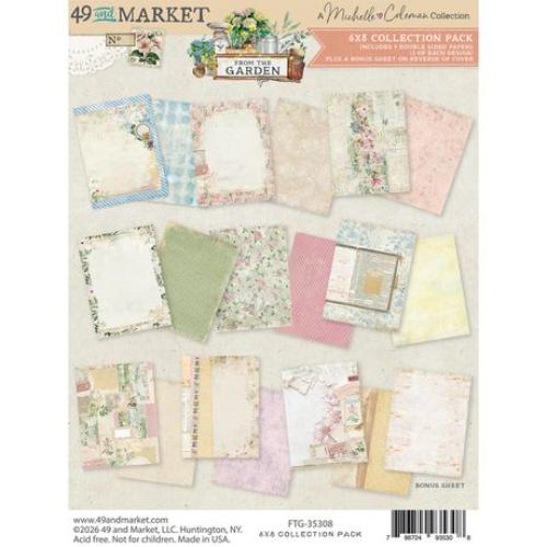 49 and Market Collection Pack 6"X8"-From the Garden