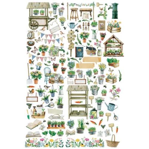 49 and Market Laser Cut Outs-Elements, From the Garden - Postage as per Actual