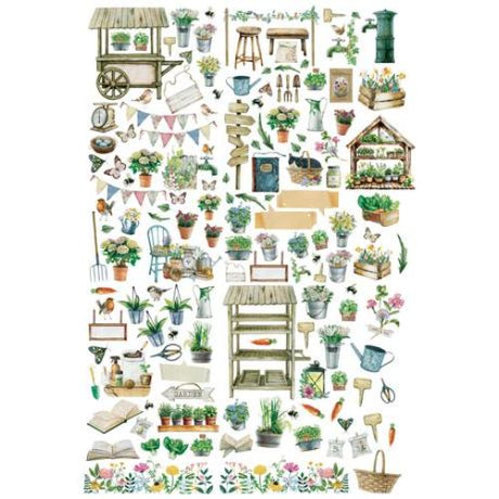 49 and Market Laser Cut Outs-Elements, From the Garden - Postage as per Actual