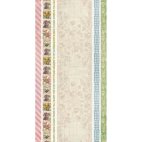 49 and Market Washi Tape Sheets-From the Garden - Postage as per Actual