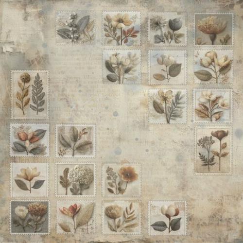 49 and Market Collection Pack 12"X12"-Faded Memory Lane - Postage as per Actual