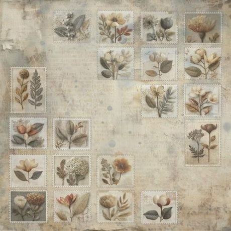 49 and Market Collection Pack 12"X12"-Faded Memory Lane - Postage as per Actual