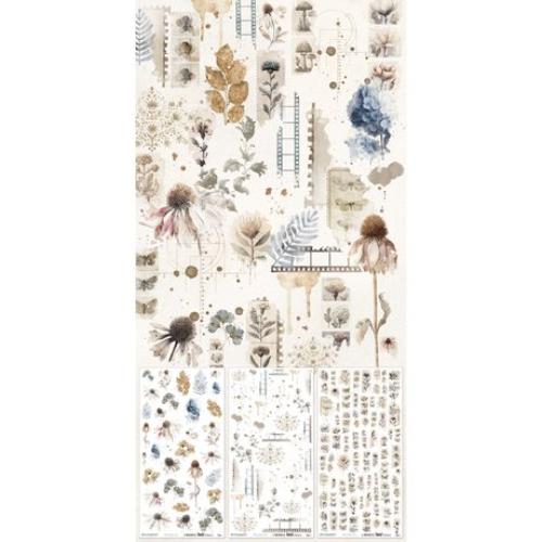 49 and Market Essential Rub-On Transfer Set 6"X12"-Faded Memory Lane - Postage as per Actual
