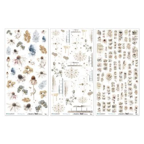 49 and Market Essential Rub-On Transfer Set 6"X12"-Faded Memory Lane - Postage as per Actual