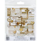 49 and Market Chipboard Set-Faded Memory Lane