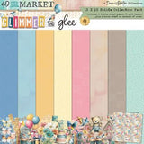 49 and Market Solids Collection Pack 12"X12"-Glimmer and Glee - Postage as per Actual