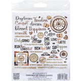 49 & Market Country Heart Cafe Chipboard Assortment