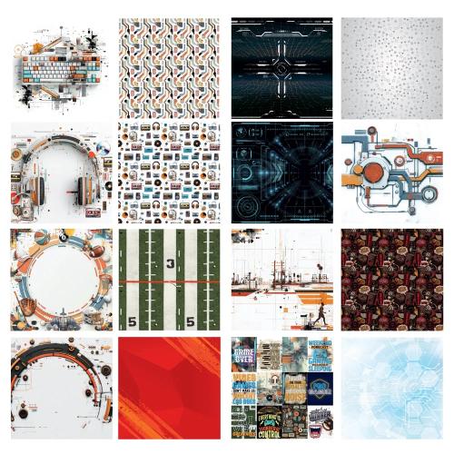 49 & Market Level Up - 12x12 Collection Pack - Postage as per Actual