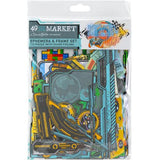 49 & Market Level Up Die-Cuts With Foil