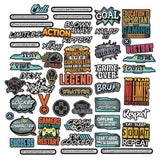 49 & Market Level Up Chipboard Set