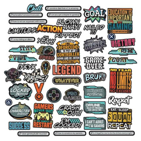 49 & Market Level Up Chipboard Set