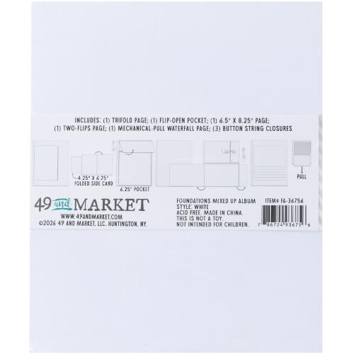 49 & Market Foundations Mixed Up Album 2 - White - Postage as per Actual