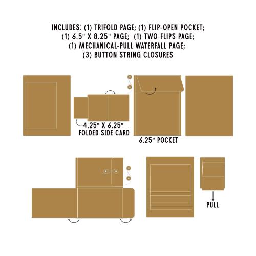 49 & Market Foundations Mixed Up Album 2 - Kraft - Postage as per Actual
