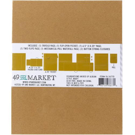 49 & Market Foundations Mixed Up Album 2 - Kraft - Postage as per Actual