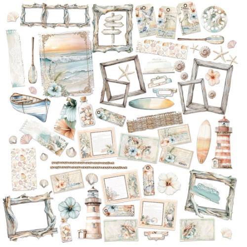 49 & Market Coastal Soul Die-Cuts Elements