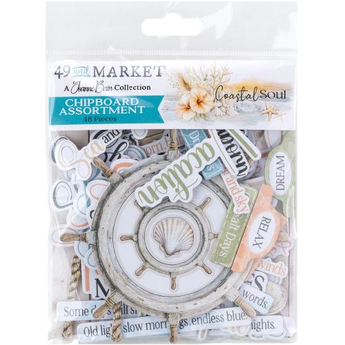49 & Market Coastal Soul Chipboard Set