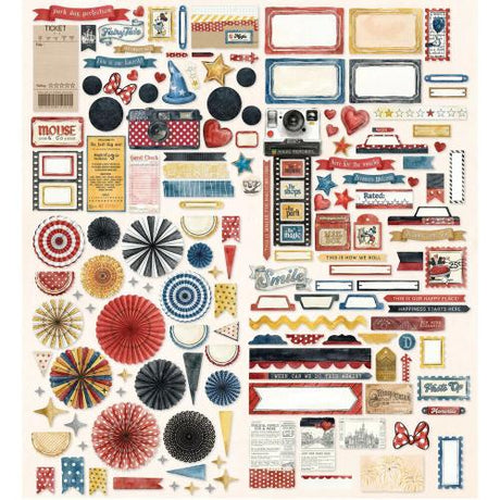 49 and Market Mouse & Co. Die-Cut Elements