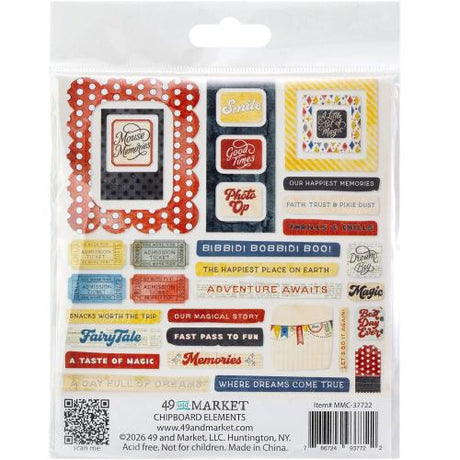 49 and Market Mouse & Co. Chipboard Set