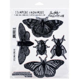 Tim Holtz Cling Stamps 7"X8.5" Specimen