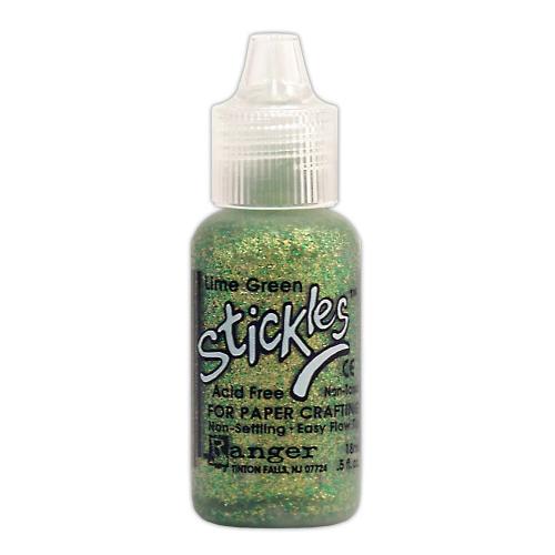Ranger Stickles Glitter Glue .5oz-Lime Green