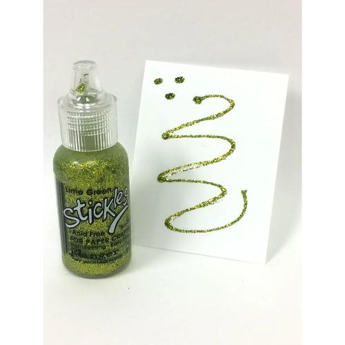 Ranger Stickles Glitter Glue .5oz-Lime Green