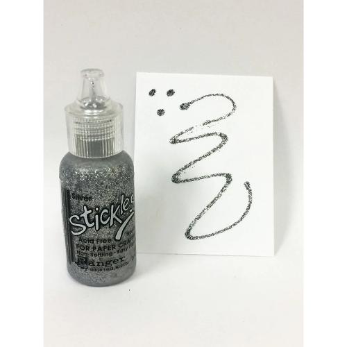 Ranger Stickles Glitter Glue .5oz-Silver